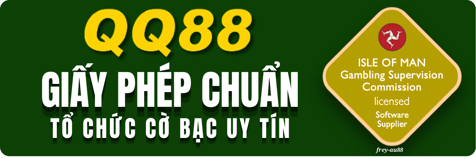 Giấy phép hoạt động QQ88 - bảo mật, uy tín